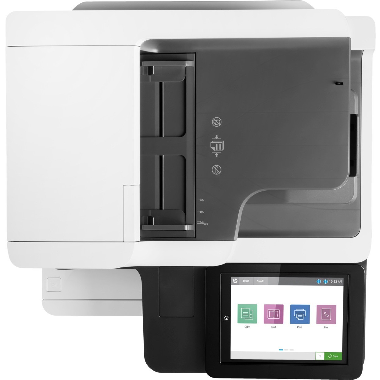 HP LaserJet M632fht Laser Multifunction Printer - Monochrome