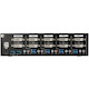 StarTech.com 4 Port Dual Monitor DVI KVM Switch - Dual Screen Display Compact USB KVM Switch with USB 3.0 Hub & Audio - TAA Compliant