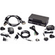 Black Box KVX Series KVM Extender Kit over CATx - DVI-D, USB 2.0, Serial, Audio, Local Video