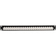 Eaton Tripp Lite Series 24-Port Cat6/Cat5 Low Profile Feed-Through Patch Panel, 1U Rack-Mount/Wall-Mount, TAA
