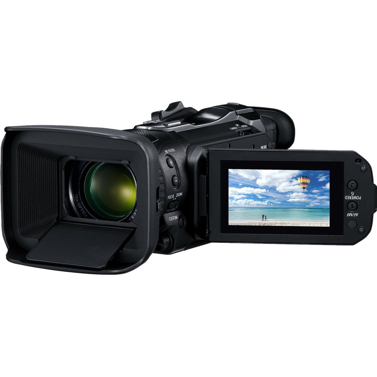 Canon VIXIA HF G60 Digital Camcorder - 3" LCD Touchscreen - CMOS - 4K - Black