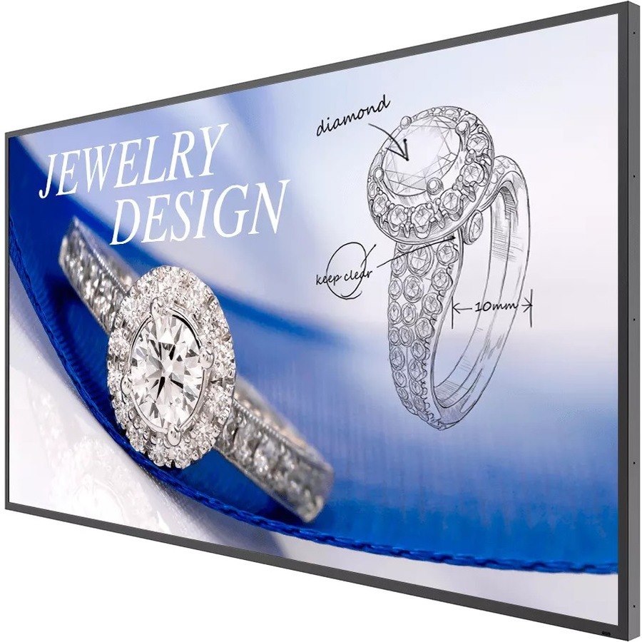 BenQ Smart Signage ST7502 75" LCD Digital Signage Display - 18 Hours/7 Days Operation