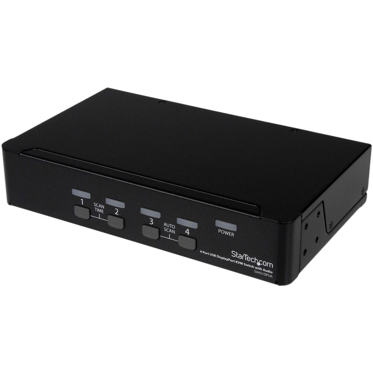 StarTech.com 4 Port USB DisplayPort KVM Switch with Audio