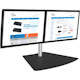 SIIG Easy-Adjust Dual Monitor Desk Stand - 13" to 27"