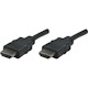 Manhattan HDMI Male to Male High Speed Shielded Cable, 33', Black