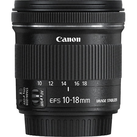 Canon - 10 mm to 18 mmf/5.6 - Wide Angle Zoom Lens for Canon EF-S