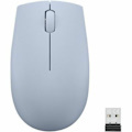 Lenovo 300 Wireless Compact Mouse (Frost Blue) with Battery
