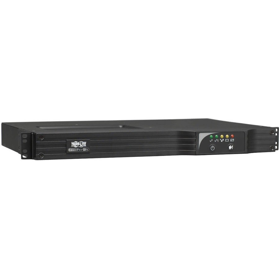 Eaton Tripp Lite Series SmartPro 120V 750VA 600W Line-Interactive Sine Wave UPS, 1U Rack/Vertical, Pre-installed WEBCARDLX Network Interface, USB, DB9 Serial