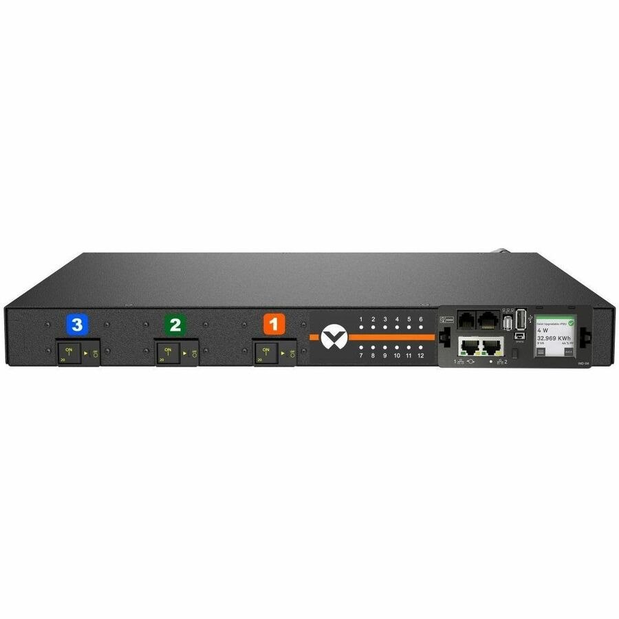 Vertiv Geist rPDU DUU5M1R6-12CF17-1S02A0H00-S 12-Outlets PDU