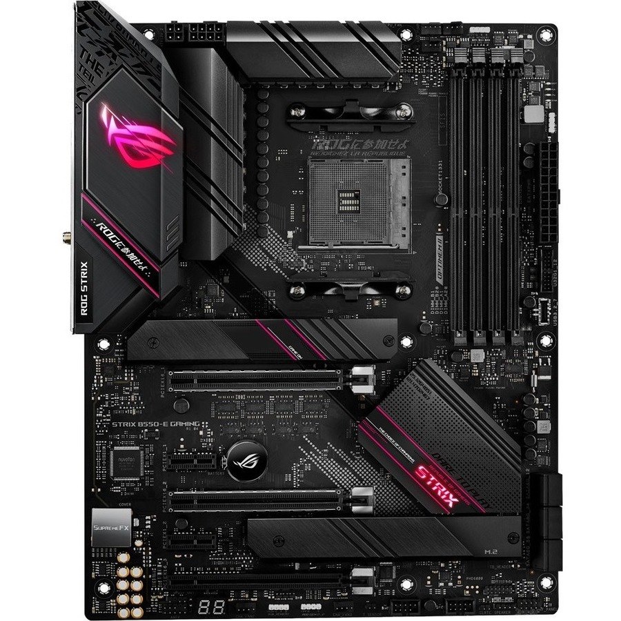 Asus ROG Strix B550-E GAMING Desktop Motherboard - AMD B550 Chipset - Socket AM4 - ATX