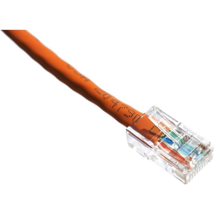 Axiom 100FT CAT5E 350mhz Patch Cable Non-Booted (Orange) - TAA Compliant