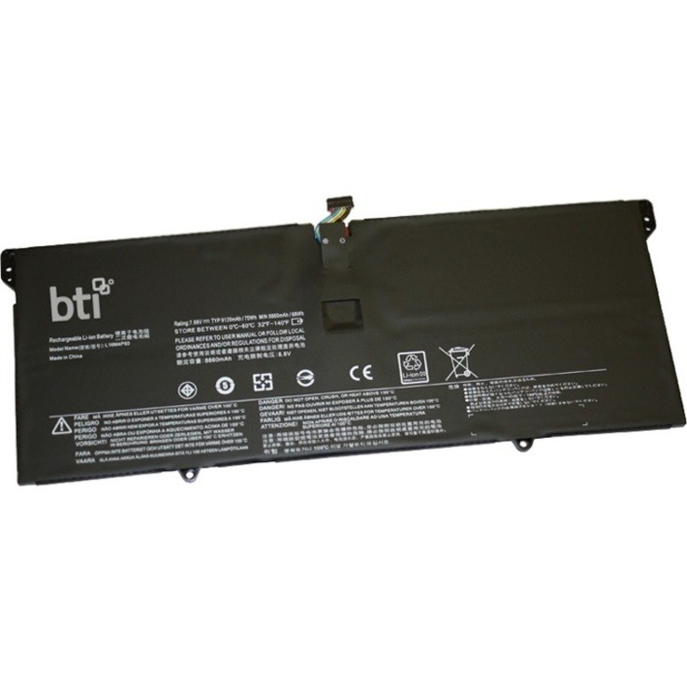 BTI L16C4P61-BTI 7.7V 70WHR LI-ION BATTERY 5B10N01565, 5B10N17665, L16C4P61, L16M4P60 YOGA 920 13, YOGA 920 13IKB, YOGA 920 13IKB 80Y7, YOGA 920 13IKB 80Y8