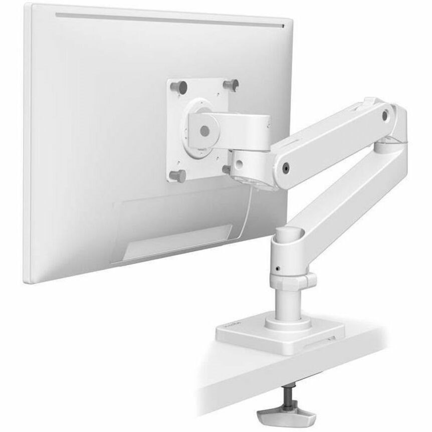 Ergotron Desk Mount for Monitor, LCD Display - White