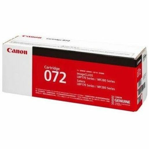 Canon 072 Origineel Laser Tonercartridge - Box - Zwart - 1 Pak