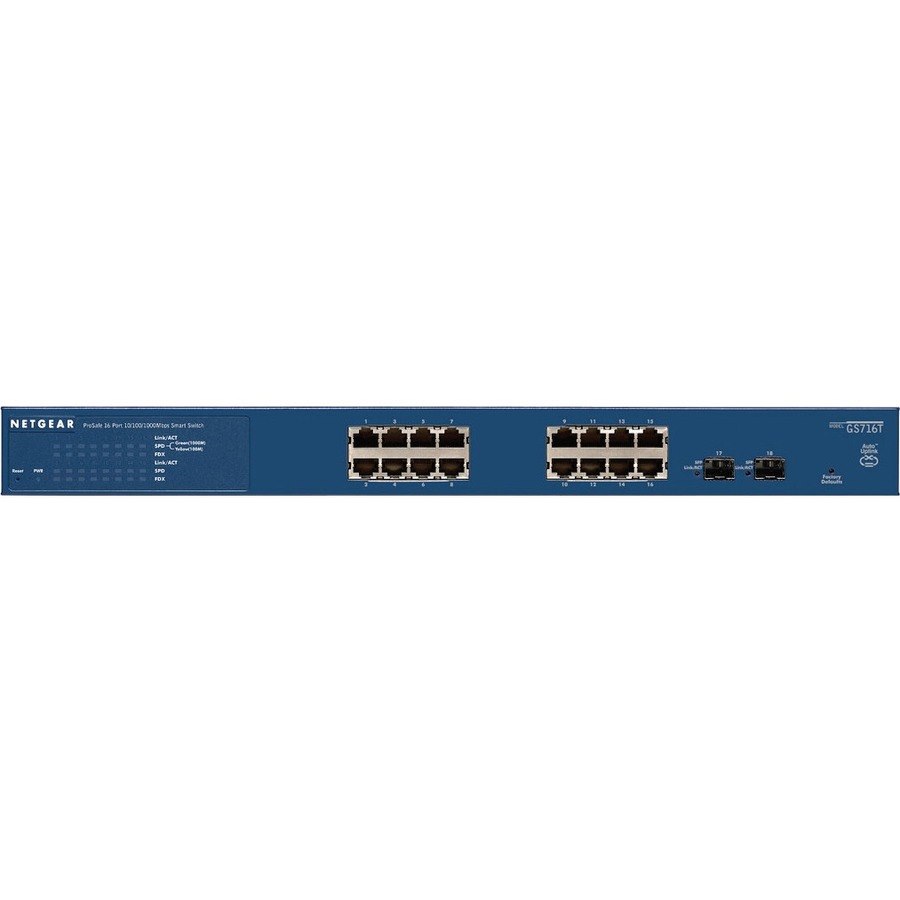 NETGEAR 16-Port Smart Managed Pro Switch, GS716T