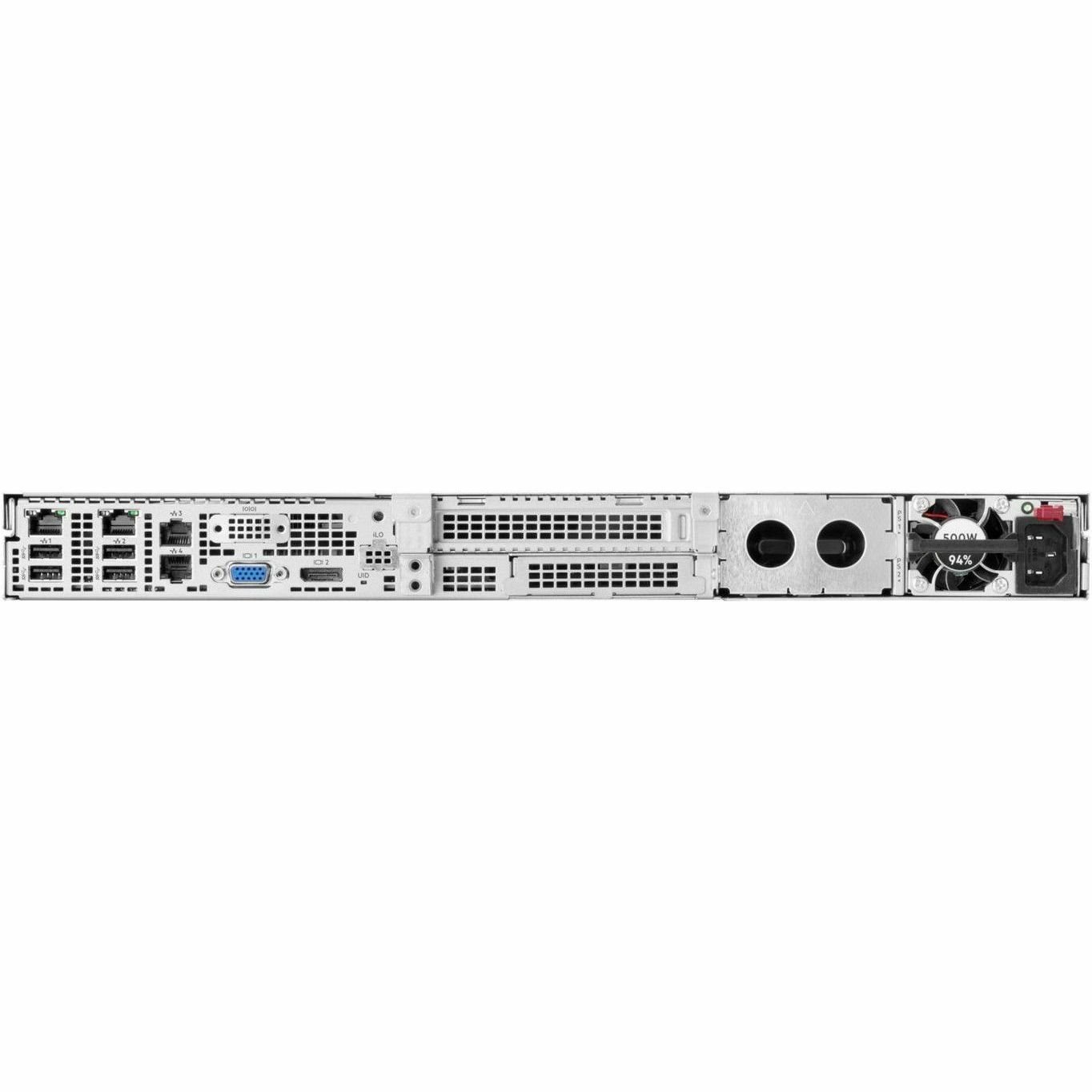 HPE ProLiant DL20 G11 1U Rack Server - 1 x Intel Xeon E-2414 2.60 GHz - 16 GB RAM - Serial ATA Controller