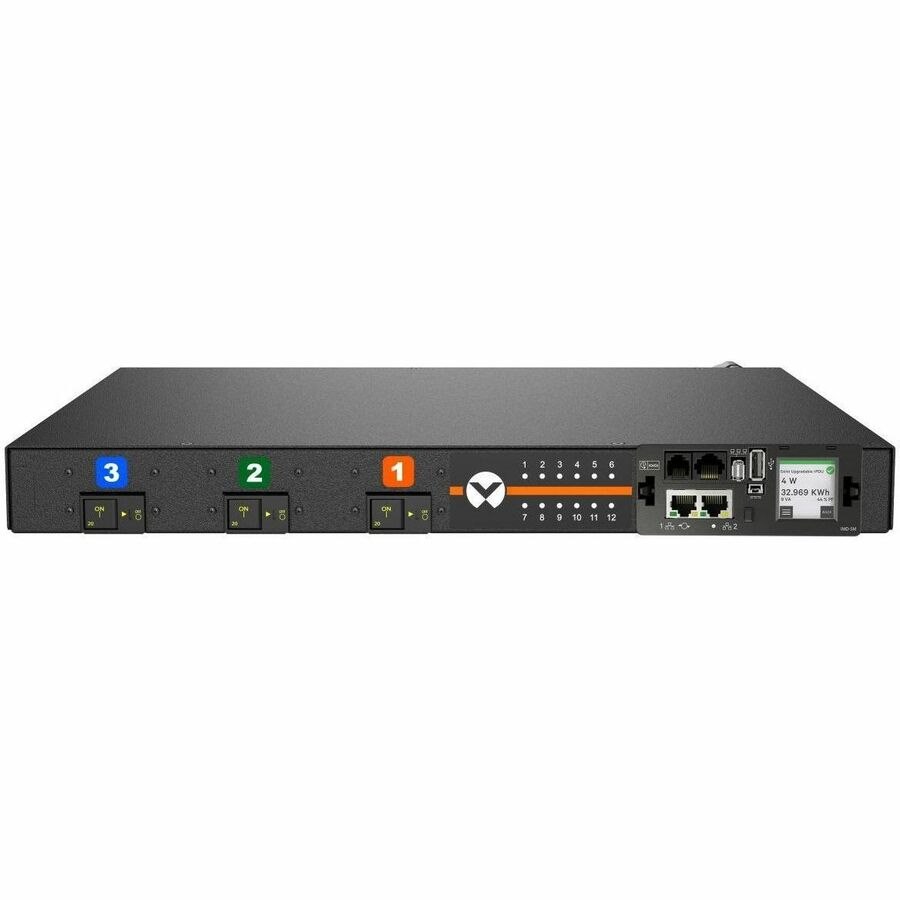 Vertiv Geist rPDU MNR5M1R6-12CF18-3TL15A0H10-S 12-Outlets PDU