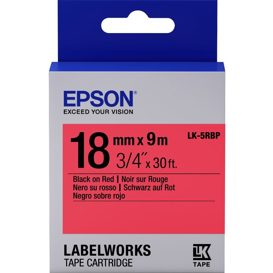 Epson LabelWorks LK-5RBP Label Tape