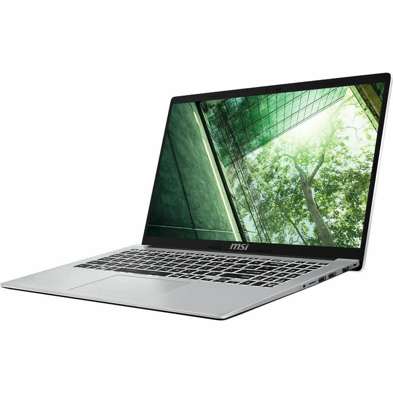 MSI Modern 15 MODERN 15 F1MG-216AU 15.6" Clamshell Notebook - Full HD - 60 Hz - Intel Core 7 150U - 16 GB - 1 TB SSD - Platinum Grey