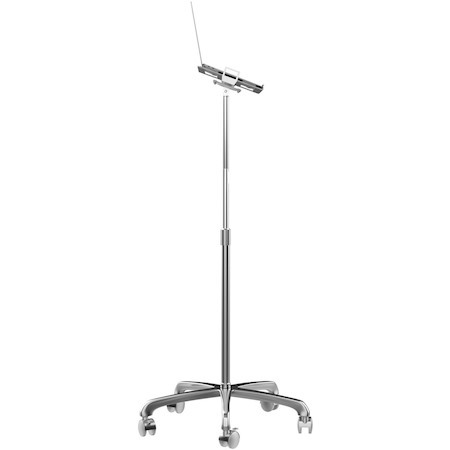 CTA Digital Rolling Floor Stand with Laptop Mount