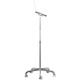 CTA Digital Rolling Floor Stand with Laptop Mount
