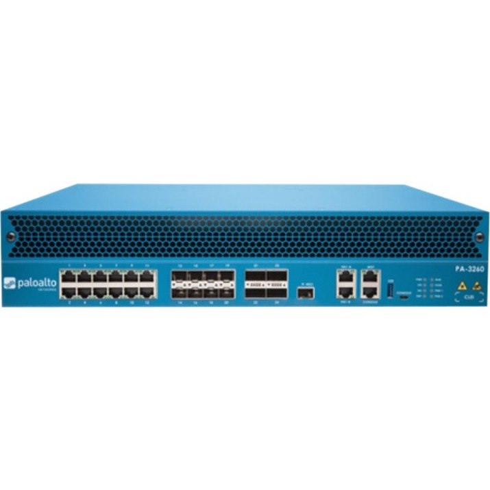 Palo Alto PA-3260 Network Security/Firewall Appliance