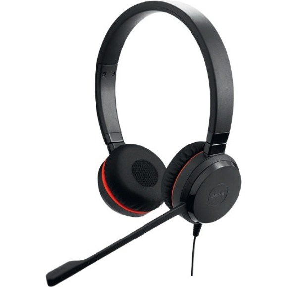 Jabra EVOLVE 20SE MS Stereo Wired Over-the-head Stereo Headset - Black