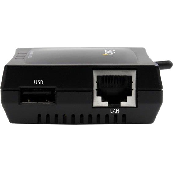 StarTech.com 1 Port USB Wireless-N 150Mbps AirPrint Server - 802.11b/g/n