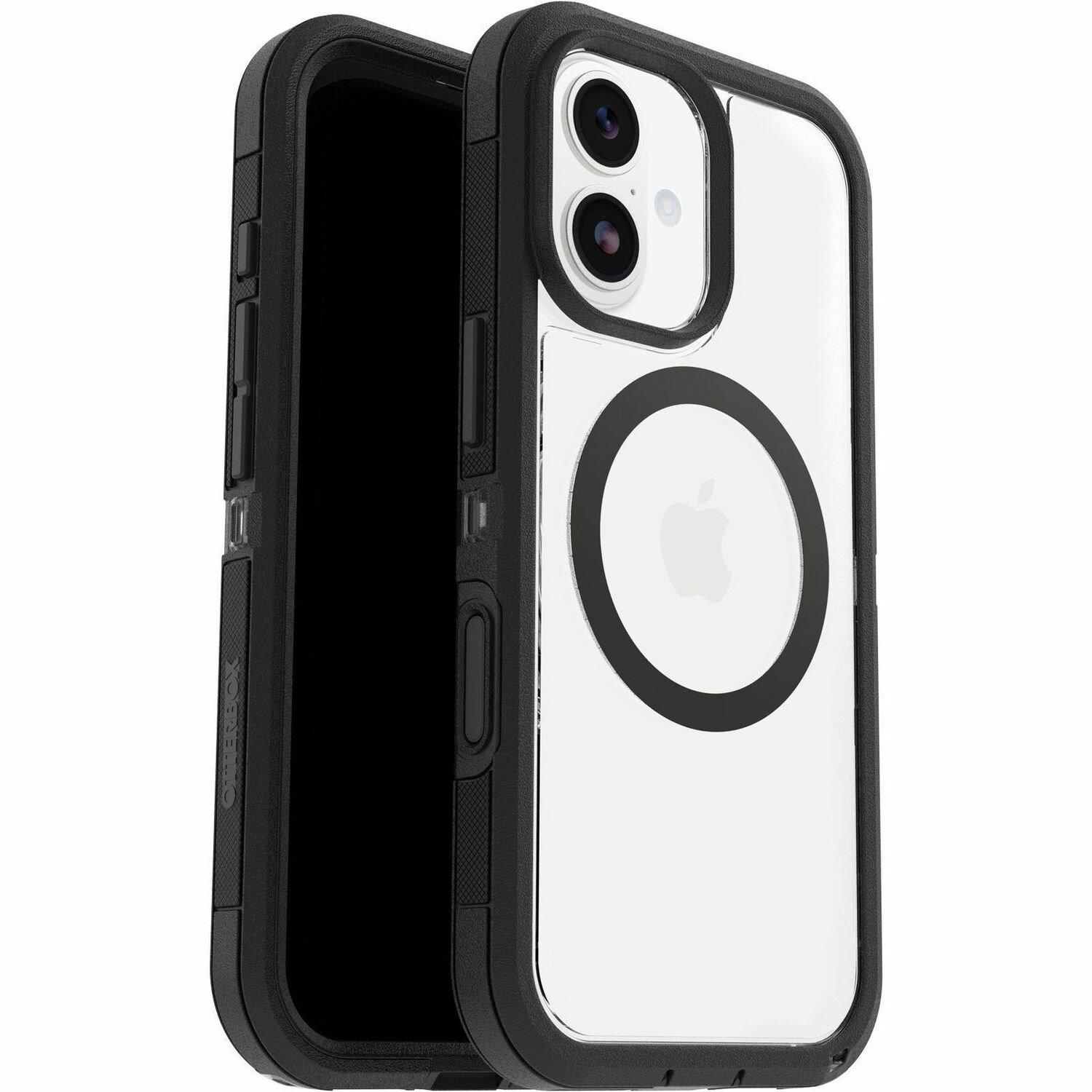 OtterBox Defender Series XT Rugged Case for Apple iPhone 17 Smartphone - Dark Side (Clear/Black) - 1 Poly Bag