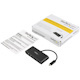 StarTech.com USB-C to Ethernet Adapter with 3-Port USB 3.0 Hub and Power Delivery - USB-C GbE Network Adapter + USB Hub w/ 3 USB-A Ports