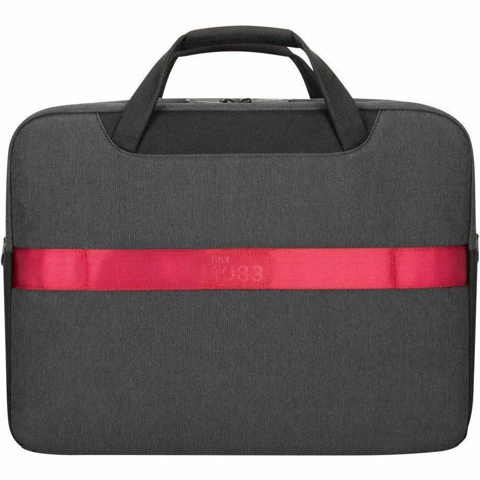 Targus Cypress EcoSmart TBT93904GL Carrying Case (Briefcase) for 15" to 15.6" Notebook, Workstation, ID Card, Cell Phone, Luggage - Gray