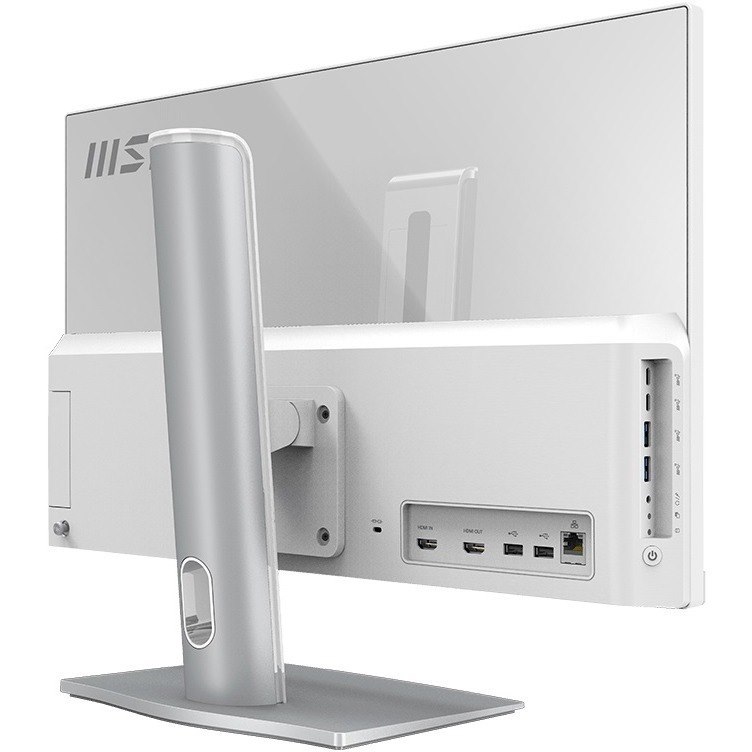 MSI Modern AM241TP 11M AM241TP 11M-291US All-in-One Computer - Intel Core i7 11th Gen i7-1165G7 - 16 GB - 512 GB SSD - 23.8" Full HD Touchscreen - Desktop - White