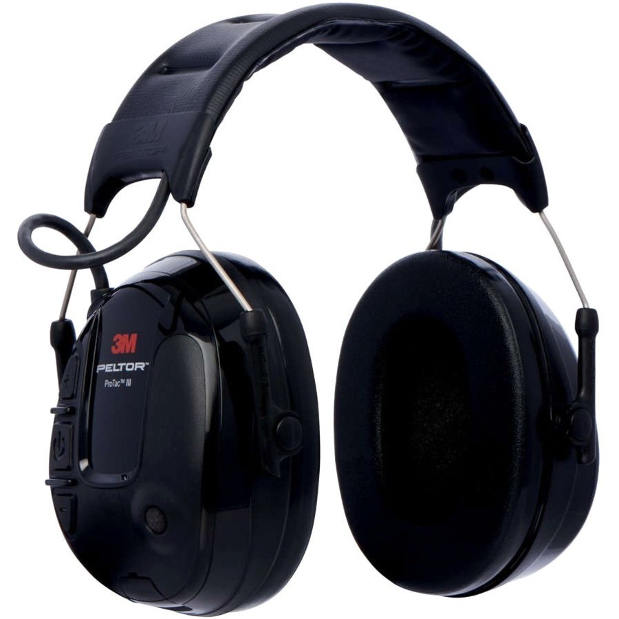 Peltor ProTac Kabel Kopfb&uuml;gel Design - Binaural - Stereo Kopfh�rer - Schwarz