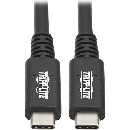 Eaton Tripp Lite Series USB4 40Gbps Cable (M/M) - USB-C, 8K 60 Hz, 100W PD Charging, Black, 31 in. (0.8 m)
