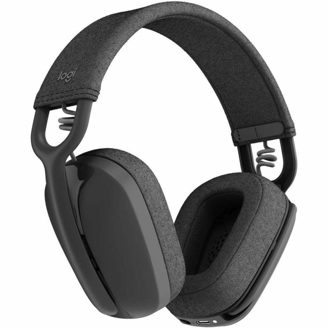 Logitech Zone Vibe Wireless Over-the-head, Over-the-ear Stereo Headset - Graphite
