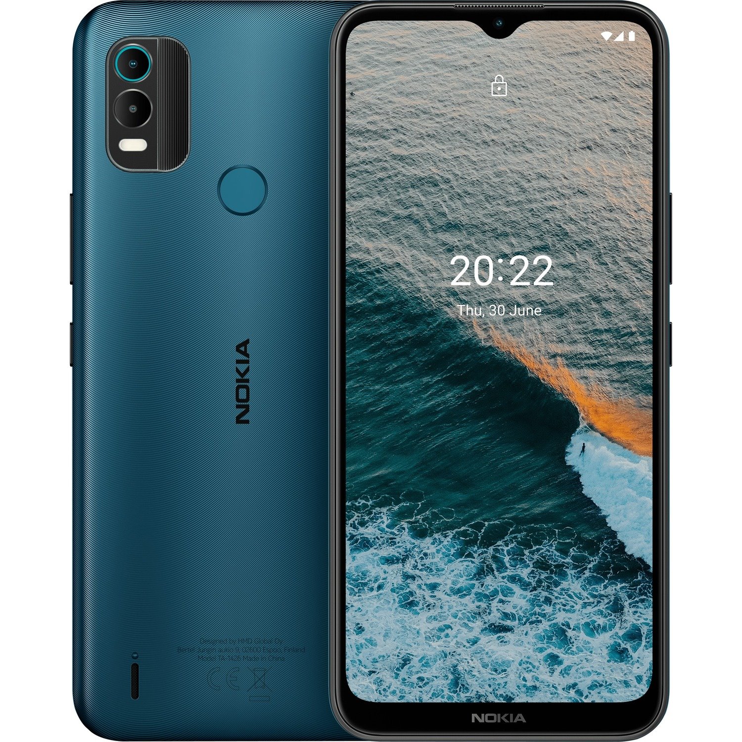 Nokia C21 Plus 32 GB Smartphone - 16.6 cm (6.5") LCD 720 x 1600 - Octa-core (Cortex A55Quad-core (4 Core) 1.60 GHz + Cortex A53 Quad-core (4 Core) 1.20 GHz - 2 GB RAM - Android 11 (Go Edition) - 4G - Dark Cyan