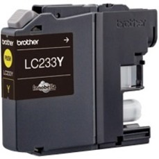 Brother LC233Y Original Inkjet Ink Cartridge - Yellow Pack