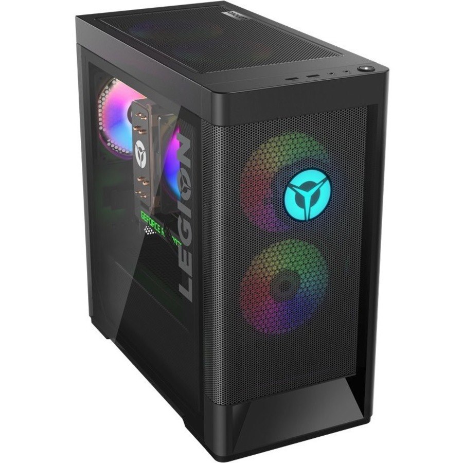 Lenovo Legion T5 26IAB7 90SU001BUS Gaming Desktop Computer - Intel Core i7 12th Gen i7-12700 - 16 GB - 1 TB SSD - Tower - Black