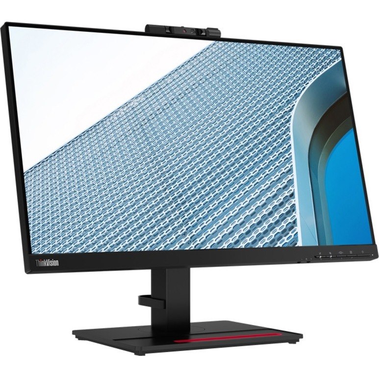 Lenovo ThinkVision T24v-20 24" Class Full HD LED Monitor - 16:9 - Raven Black