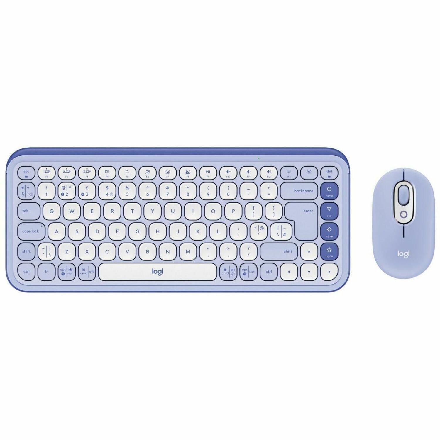 Logitech POP Icon Combo Keyboard & Mouse - QWERTY - English (UK)