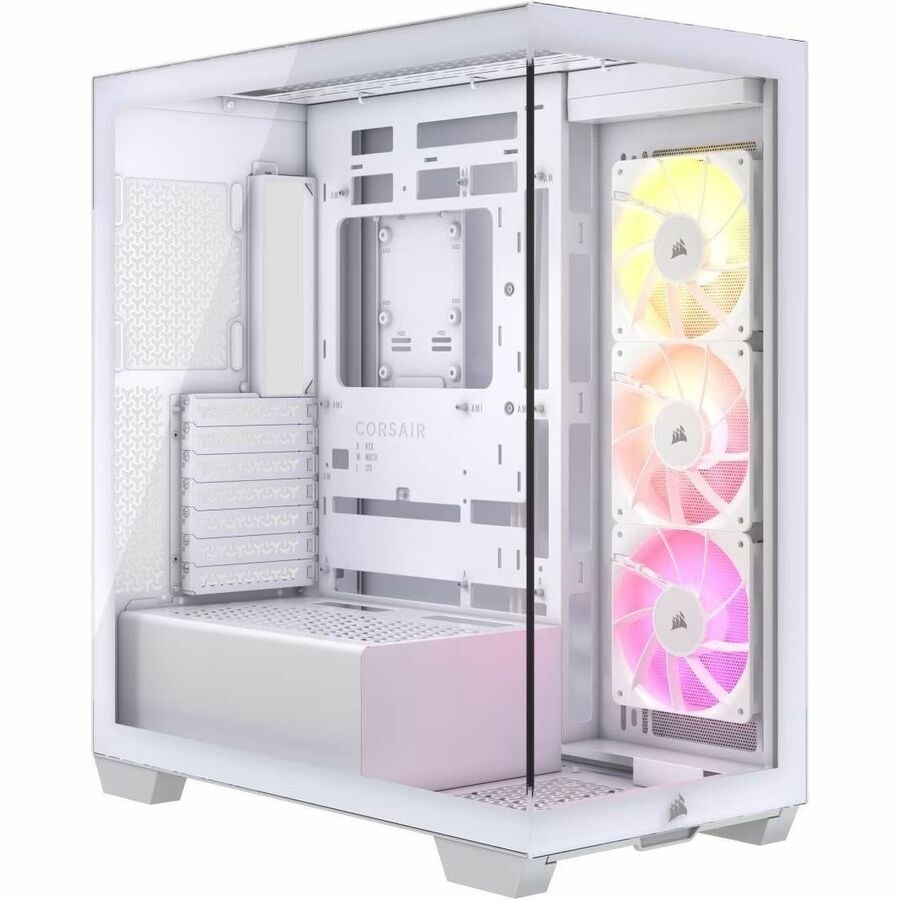 Corsair 3500X ARGB Mid-Tower PC Case - White