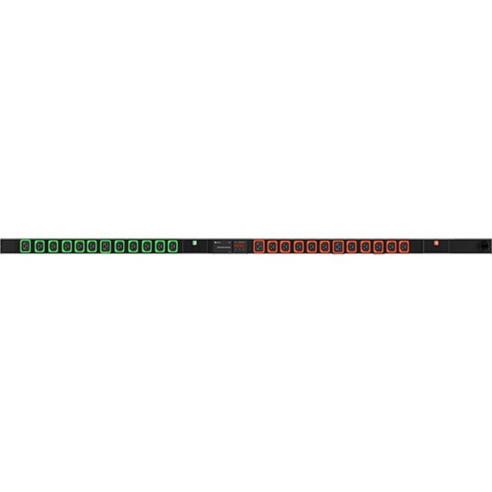 Vertiv Geist Metered Upgradeable Rack PDU (20) C13|(4) C19|32A|230V|3m power cord w/ 2P+E (IP44)|7.3kW|Black (14240231)