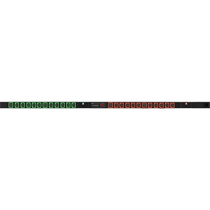 Vertiv Geist Metered Upgradeable Rack PDU (20) C13|(4) C19|32A|230V|3m power cord w/ 2P+E (IP44)|7.3kW|Black (14240231)