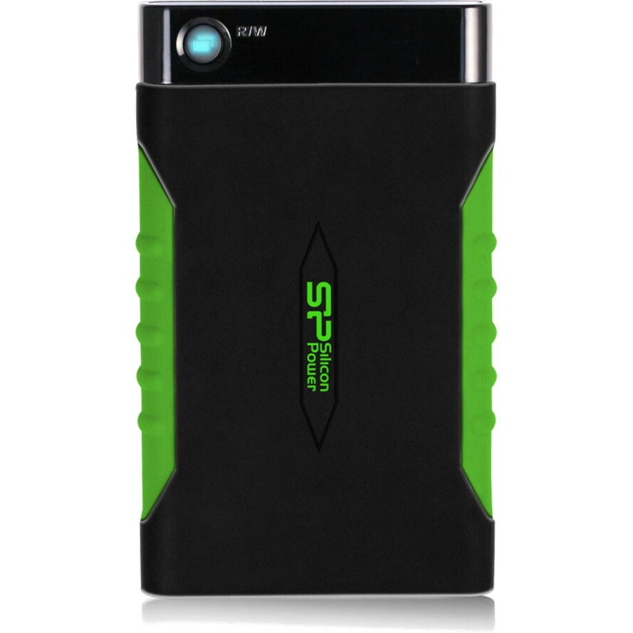 Silicon Power Armor A15 1 TB Portable Rugged Hard Drive - 2.5" External - Black