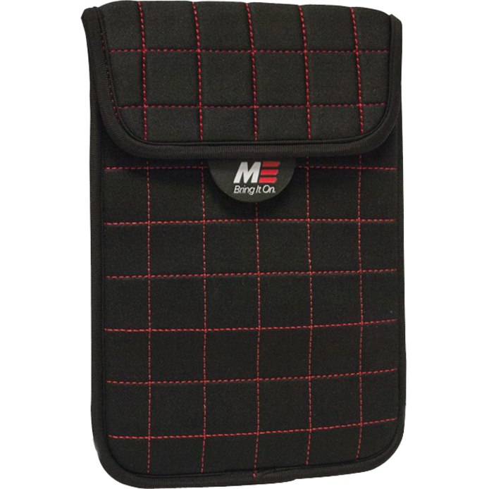 Mobile Edge Neogrid Carrying Case (Sleeve) for 7" Apple iPad mini Tablet PC - Black with Red Accent