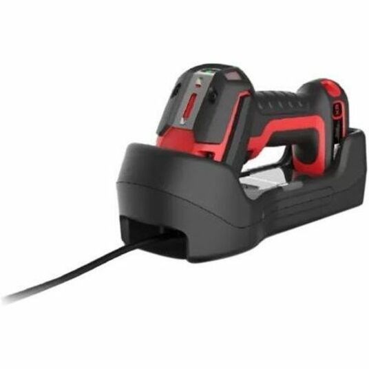Honeywell Granit Ultra 2105iXR Rugged Warehouse Handheld Barcode Scanner Kit - Cable/Wireless Connectivity - Red