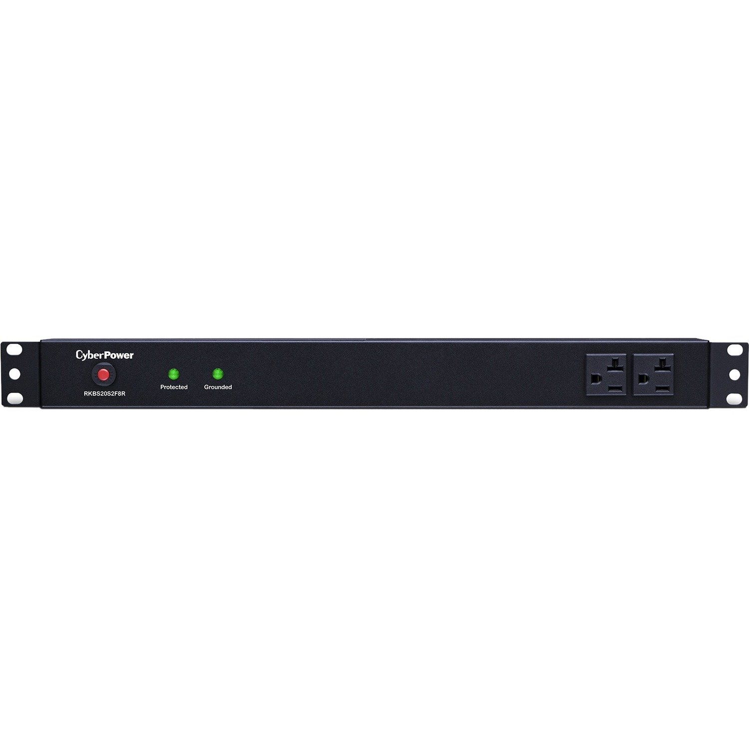 CyberPower RKBS20S2F8R Rackbar 10 - Outlet Surge Protector with 1800 J Surge Suppression