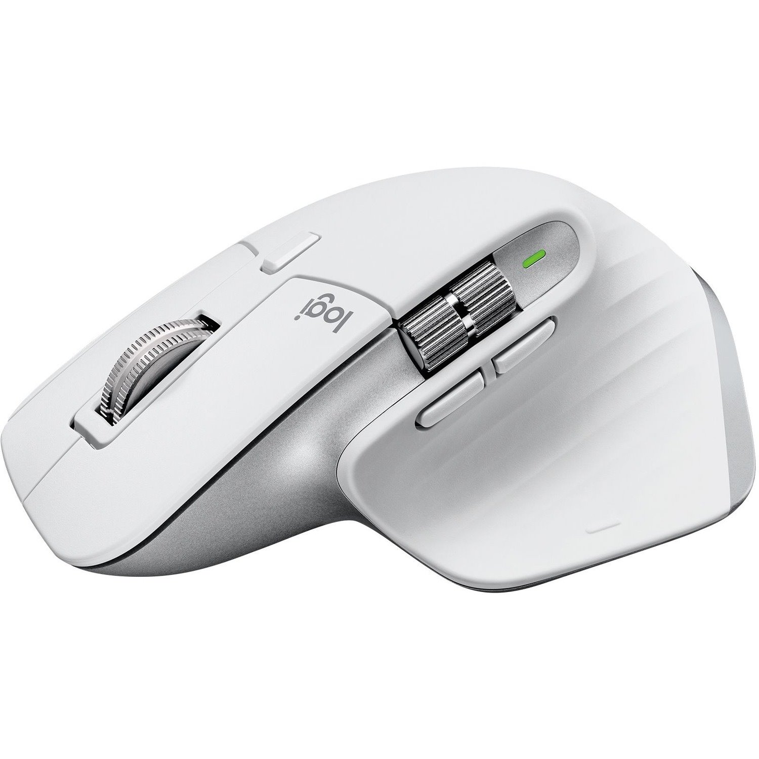 Logitech MX Master 3S for Mac - Wireless Bluetooth Mouse with Ultra-fast Scrolling, Ergo, 8K DPI, Quiet Clicks, Pale Gray