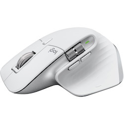 Logitech MX Master 3S for Mac - Wireless Bluetooth Mouse with Ultra-fast Scrolling, Ergo, 8K DPI, Quiet Clicks, Pale Gray