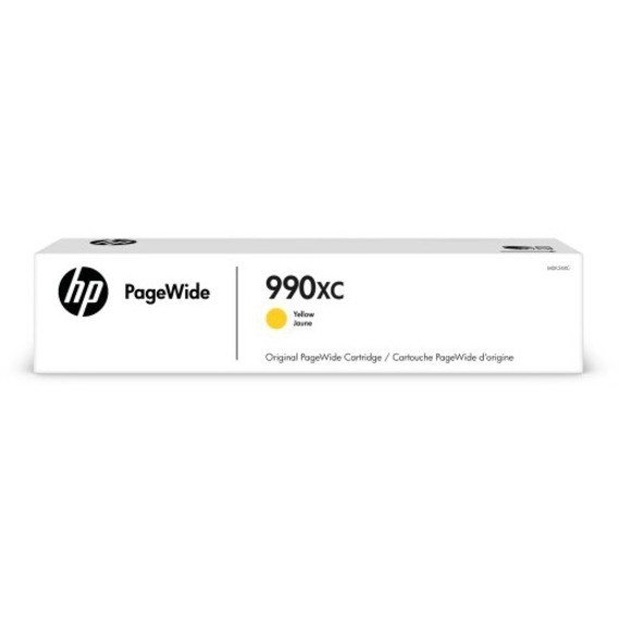 HP 990XC (M0K24XC) Original High Yield Inkjet Ink Cartridge - Single Pack - Yellow - 1 Each